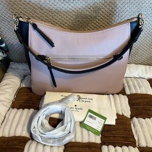 Kate Spade Jackson Street Quincy in Ginger Tea Multi NWTS!